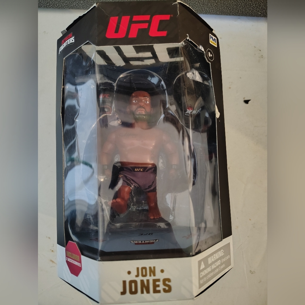 Jon Jones UFC 6" Action Figure With 2 Accessories